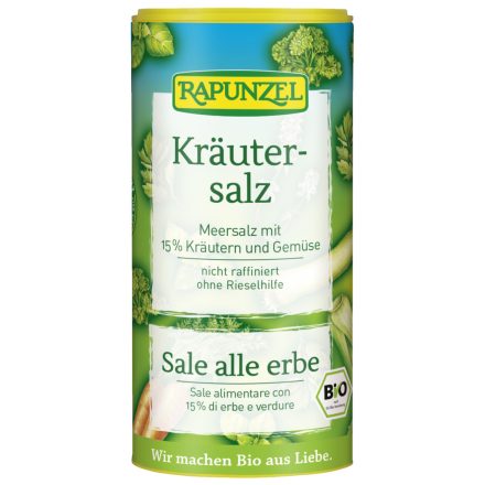 Bio Zöldfűszersó szóródobozban 125 g Rapunzel