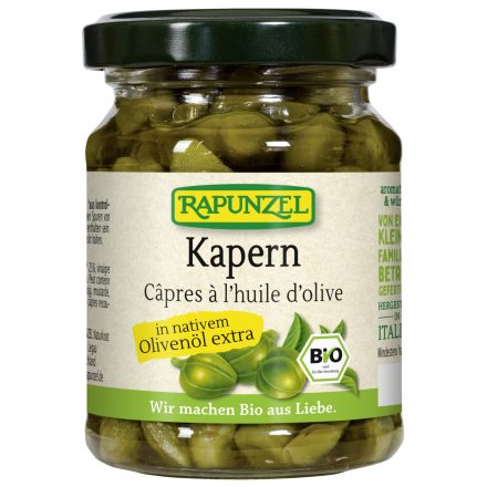 Bio Kapribogyó olívaolajban 120 g Rapunzel 