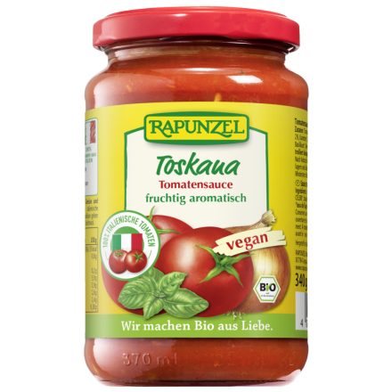 Bio Paradicsomszósz toscana vegán 340 g Rapunzel 