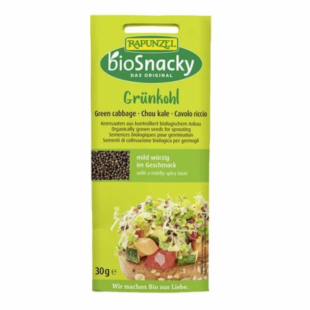 BioSnacky Kelkáposzta csíramag 30 g Rapunzel