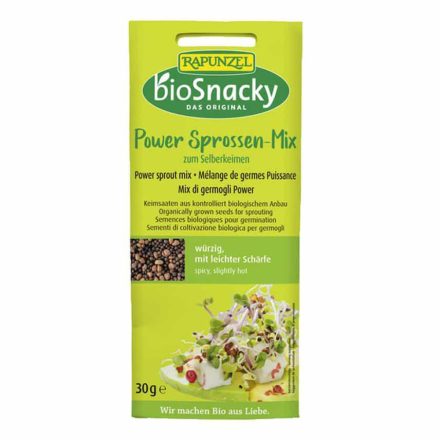 BioSnacky Power csíramagkeverék 30 g Rapunzel