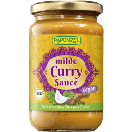 Bio Curry szósz enyhe 330 ml Rapunzel