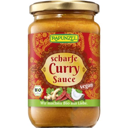 Bio Csípős curry szósz 330 ml Rapunzel 
