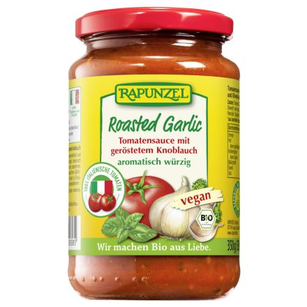 Bio Paradicsomszósz pirított fokhagymával 350 g Rapunzel 