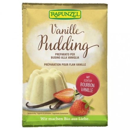 Bio Pudingpor vaníliás 40 g Rapunzel 