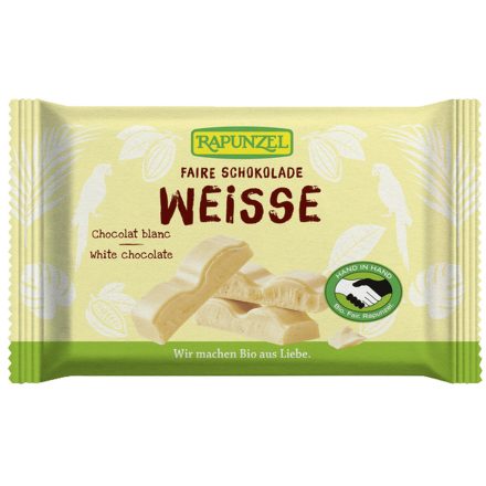 Bio Fehércsokoládé 100 g Rapunzel