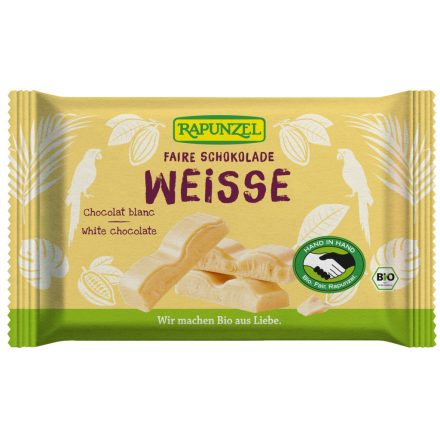 Bio Fehércsokoládé 100 g Rapunzel