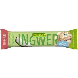 Bio Gyümölcsszelet gyömbér-kókusz 40 g Rapunzel