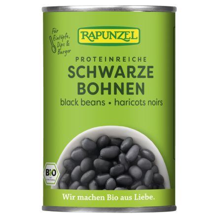 Bio Fekete bab lében vegán 400 g Rapunzel 
