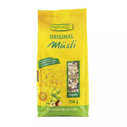 Bio Müzli eredeti (cukormentes) 750 g Rapunzel 