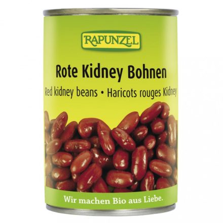 Bio Vörös kidney bab lében 400 g Rapunzel 