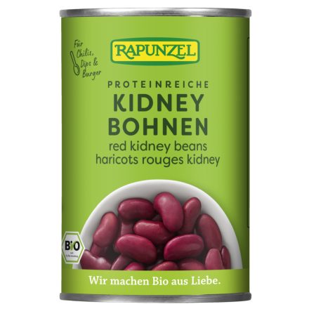 Bio Vörös kidney bab lében vegán 400 g Rapunzel 