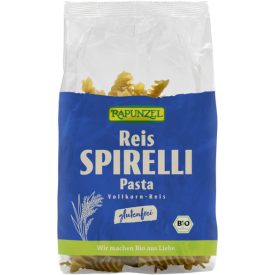   Bio Rizstészta -spirál,  teljes kiőrlésű gluténmentes 250 g Rapunzel 
