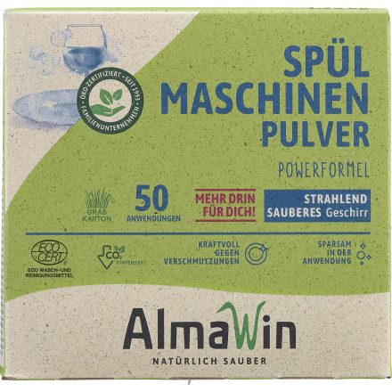 Öko Gépi mosogatópor 50 adag Almawin