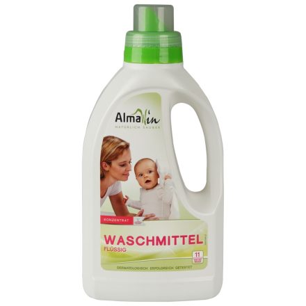 Öko folyékony mosószer koncentrátum - 11 mosásra 750 ml Almawin