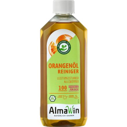 Narancsolaj tisztítószer 100 adag 500 ml Almawin