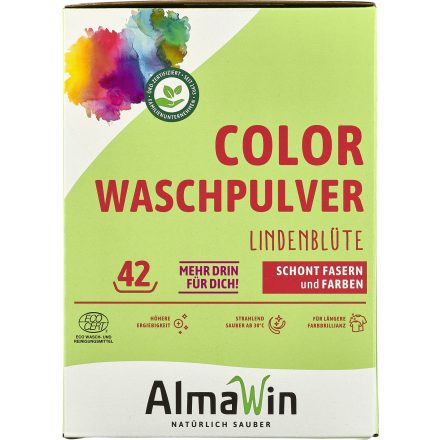 Öko Color Mosópor színes ruhákhoz 64 adag 2 kg Almawin