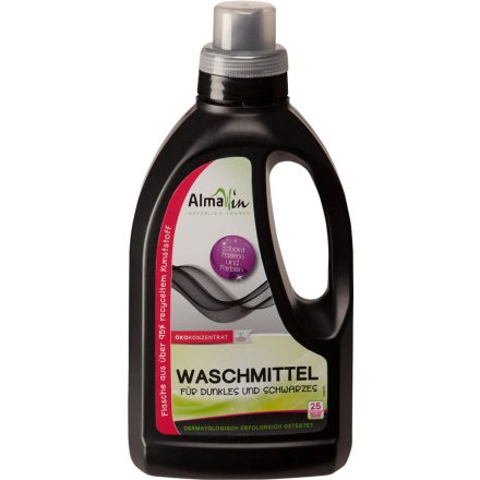 Folyékony mosószer koncentrátum sötét és fekete ruhához 750 ml Almawin