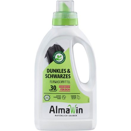Folyékony mosószer koncentrátum sötét és fekete ruhához 750 ml Almawin