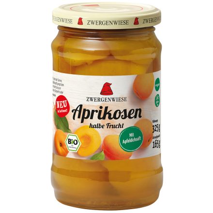 Bio Sárgabarack befőtt 325 g Zwergenwiese 