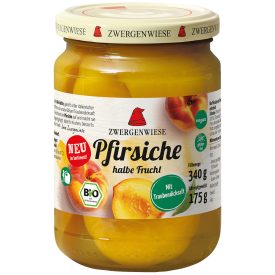 Bio Őszibarack befőtt 340 g Zwergenwiese