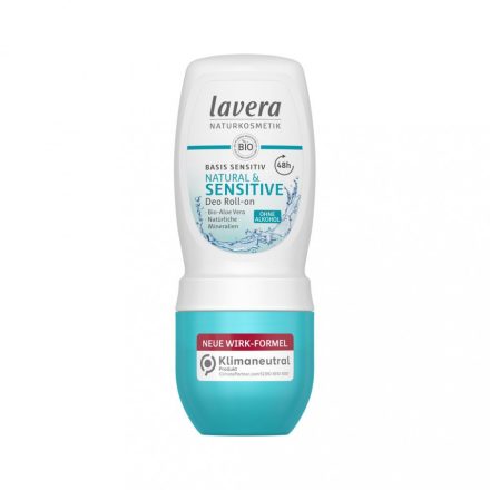 BASIS S golyós dezodor NATURAL & SENSITIVE VEGÁN 50 ml Lavera
