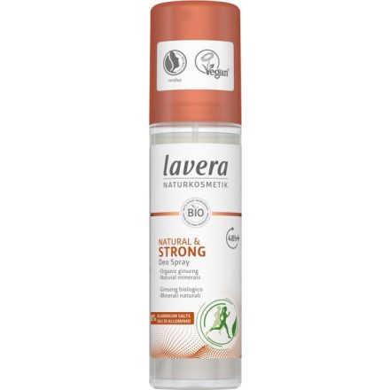 Pumpás dezodor NATURAL & STRONG 75 ml Lavera
