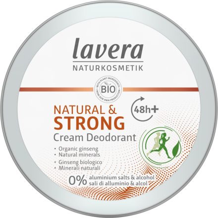 Krémdezodor NATURAL & STRONG 50 ml Lavera