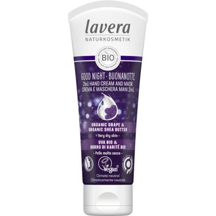 Éjszakai kézkrém és- maszk 2in1 75 ml Lavera