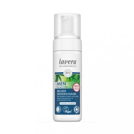 MEN SENSITÍV Borotválkozó hab VEGÁN 150 ml  Lavera
