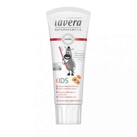 BASIS S gyermekfogkrém fluoridmentes VEGÁN 75 ml Lavera