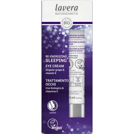 F Szépítő alvás szemkörnyékápoló 15 ml Lavera