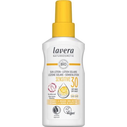 SUN napvédő spray SPF 30 100 ml Lavera