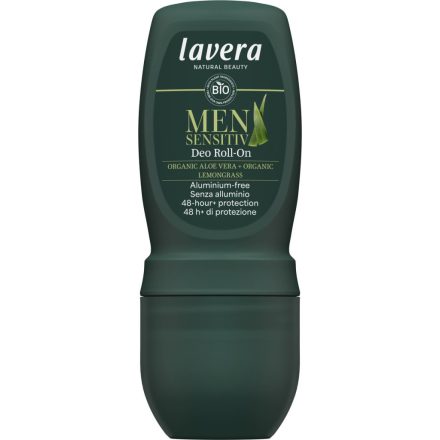 MEN SENSITÍV 48 h golyós dezodor VEGÁN 50 ml Lavera