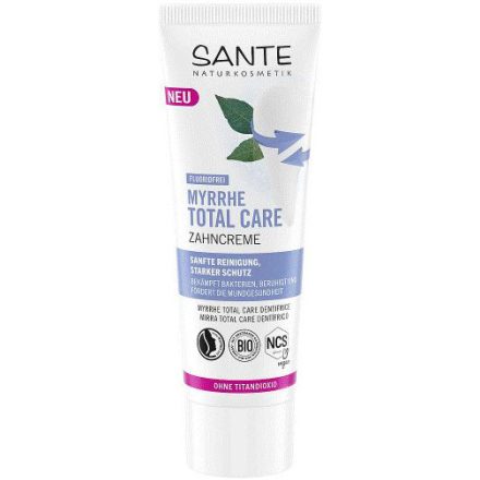 Total Care Fluoridmentes mirhás fogkrém 75 ml Sante