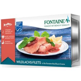 Vadlazac bio bazsalikomos paradicsomszószban 200 g Fontaine