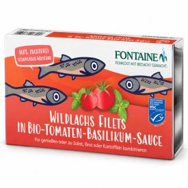 Vadlazac bio bazsalikomos paradicsomszószban 200 g Fontaine