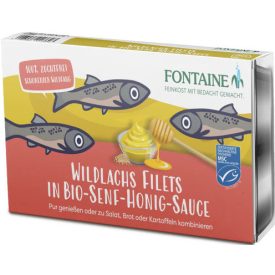Vadlazac bio mézes-mustáros szószban 200 g Fontaine