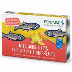Vadlazac bio mézes-mustáros szószban 200 g Fontaine