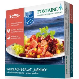 Vadlazac saláta bio dresszinggel Mexikó 200 g Fontaine