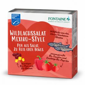 Vadlazac saláta bio dresszinggel Mexikó 200 g Fontaine