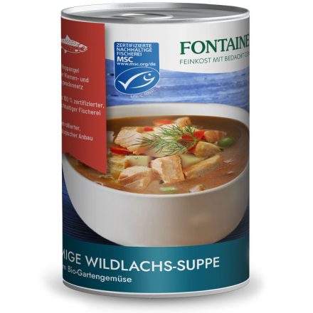 Vadlazac leves bio zöldségekkel 400 g Fontaine