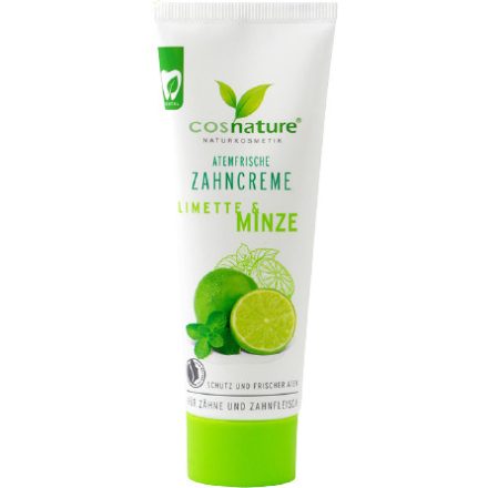 Fogkrém lime-mal és mentával 75 ml Cosnature