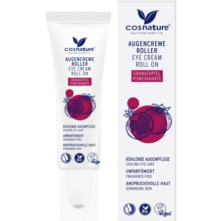 Feszesítő szemkörnyékápoló krém gránátalmával 15 ml Cosnature
