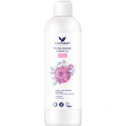 Tusfürdő gél vadrózsával 250 ml Cosnature