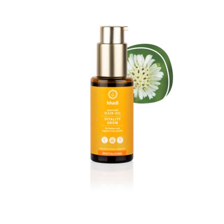 Ayurvédikus haj- és fejbőrolaj VITALITY GROW 50 ml Khadi