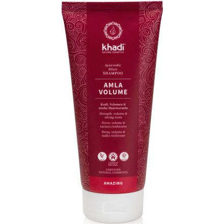 AMLA VOLUME sampon ayurvédikus elixírrel 200 ml Khadi