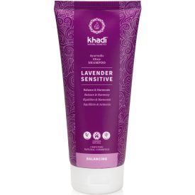   LEVANDER SENSITIVE sampon ayurvédikus elixírrel 200 ml Khadi