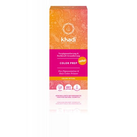 Előpigmentáló és színerősség alapozó COLOR PREP 2x50 g Khadi