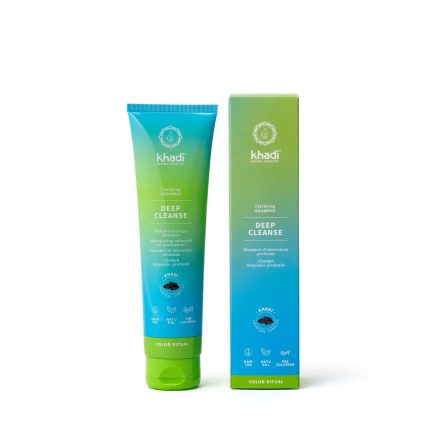 Mélytisztító sampon DEEP CLEANSE 150 ml Khadi